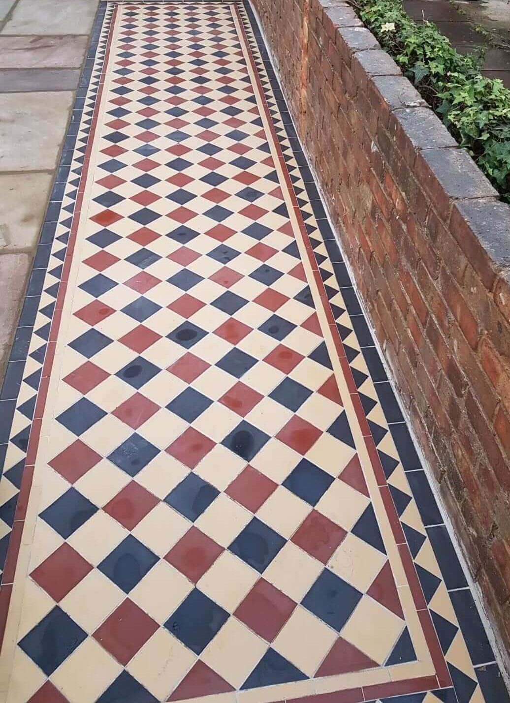  Edwardian Path Tile Installation Company Warlingham CR6